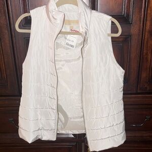 Michael Kors Ivory Quilted Jacket